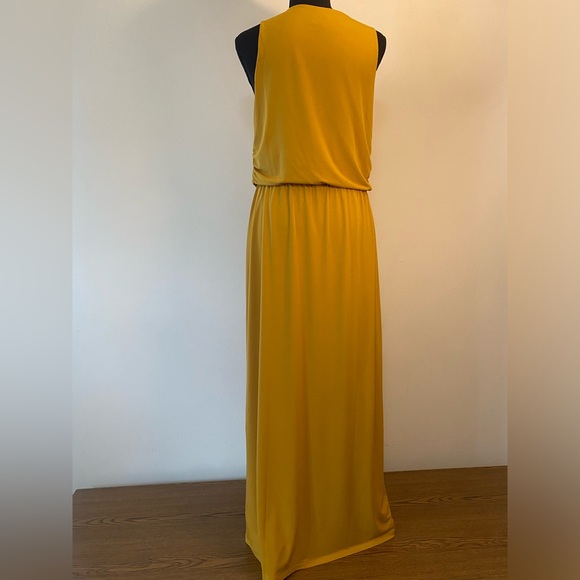Mustard Yellow Ann Taylor Factory Sleeveless Maxi Dress - Picture 5 of 5